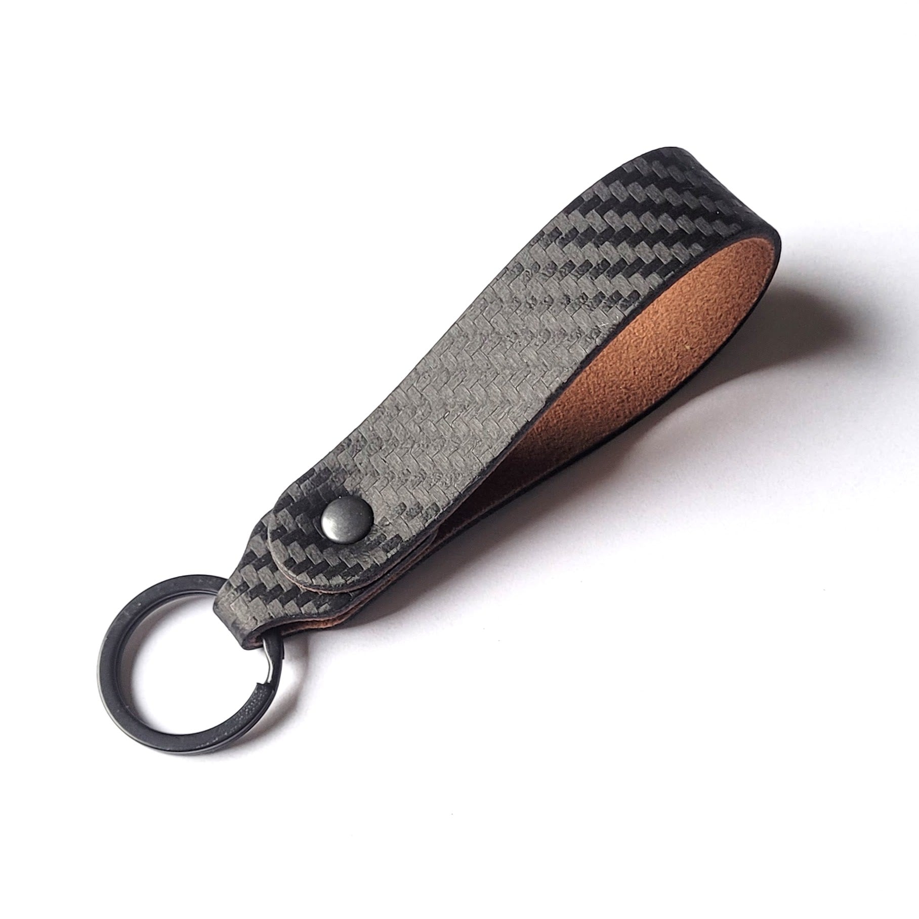 Cupra Ateca Schlüsselanhänger aus Carbon Leder und Alcantara